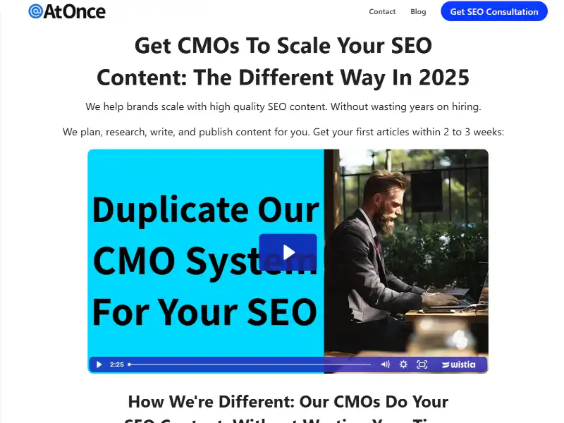 How AtOnce Revolutionizes SEO Content Creation with AI-Powered Solutions