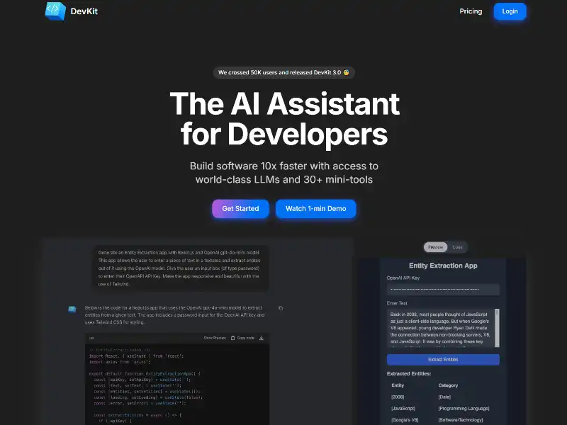 How DevKit Supercharges Developer Productivity with AI-Powered Tools