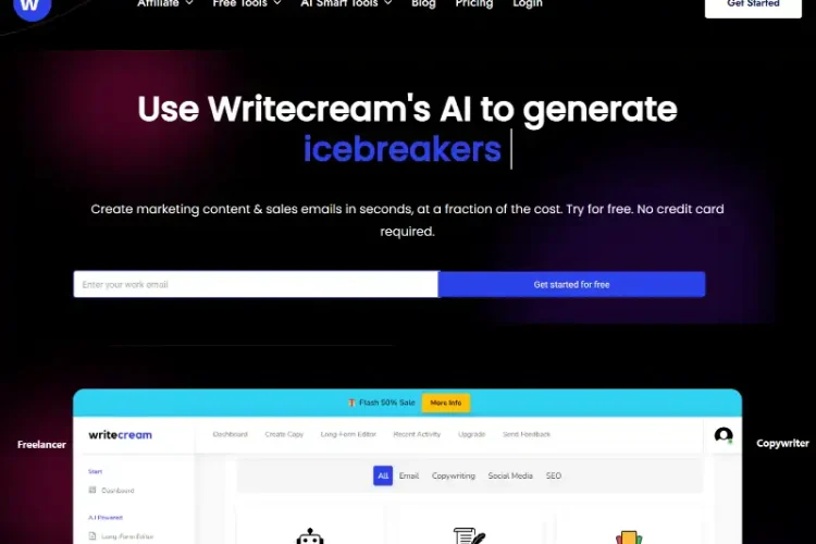 ‌How Writecream Transforms Content Creation with AI-Powered Writing‌