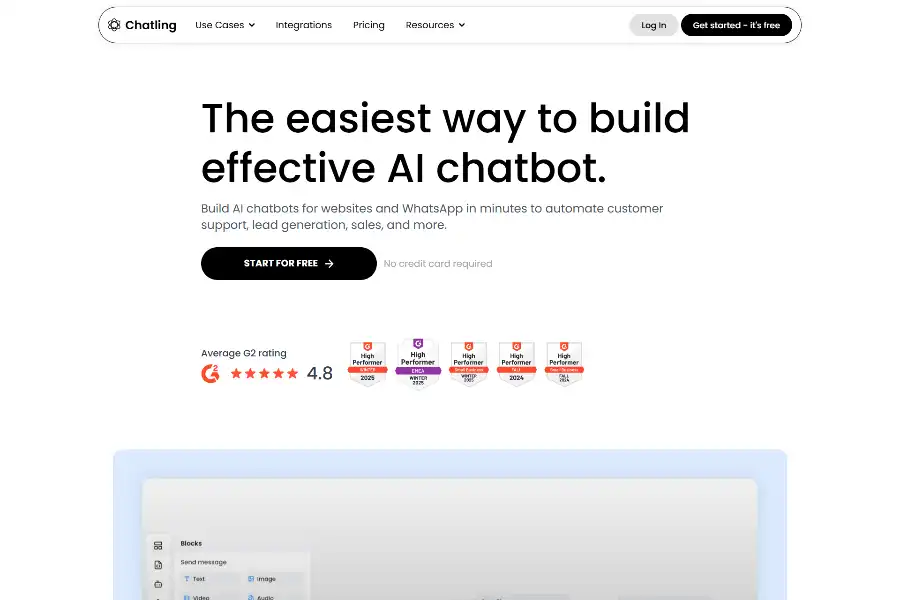 Skyrocket Customer Engagement 8X Faster: The Ultimate 2025 Chatling AI Chatbot Review