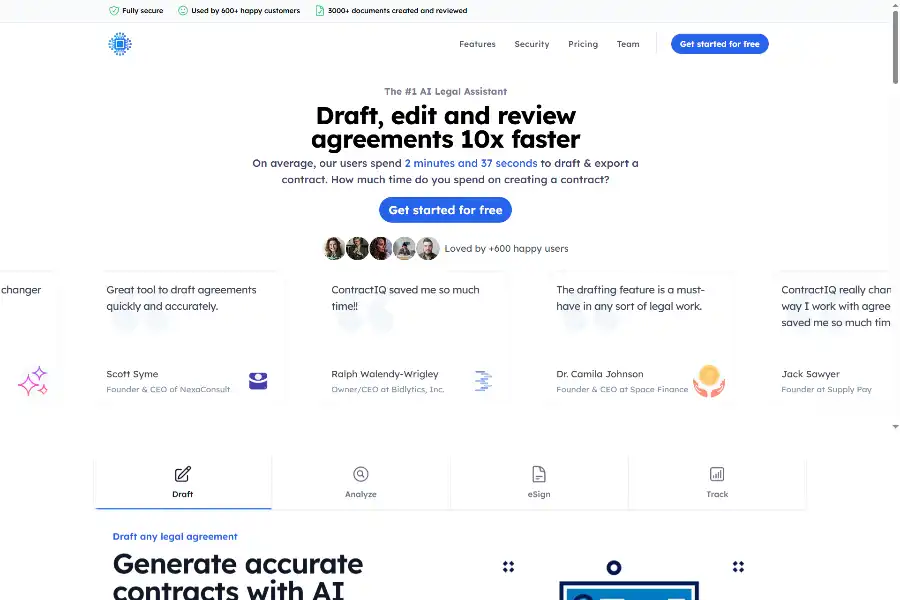Revolutionary 10X Faster Contract Creation: Why ContractIQ Dominates the AI Legal Assistant Market in 2025