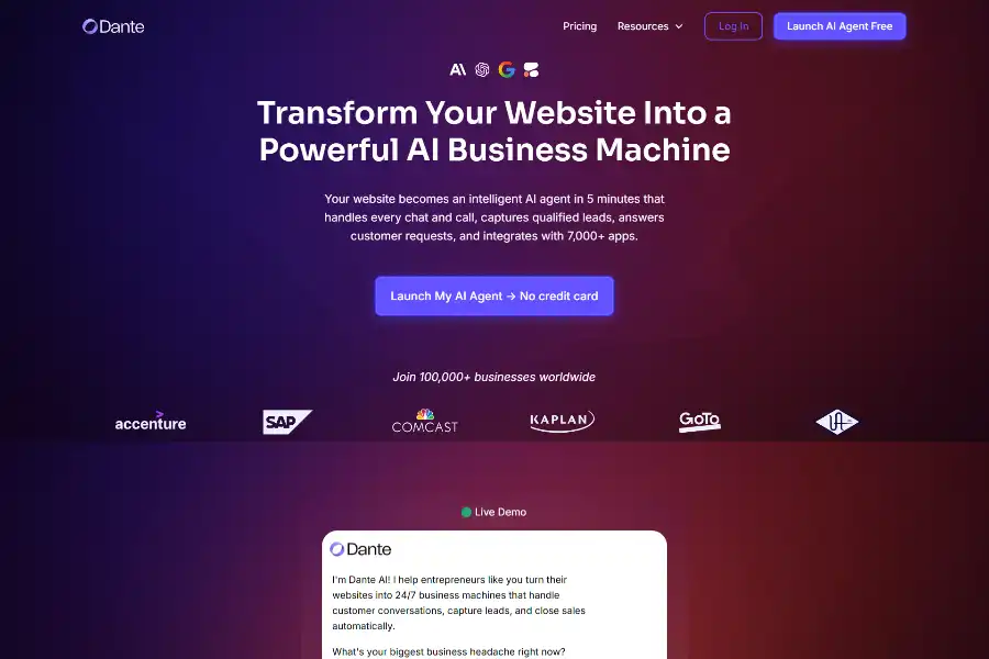 Comprehensive Analysis of Dante AI: Revolutionizing Business Communication with AI