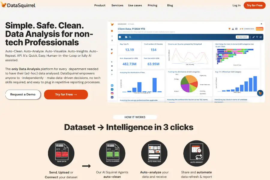 Revolutionize Your Data Analysis with DataSquirrel.ai: 10X Faster Insights for Non-Tech Managers