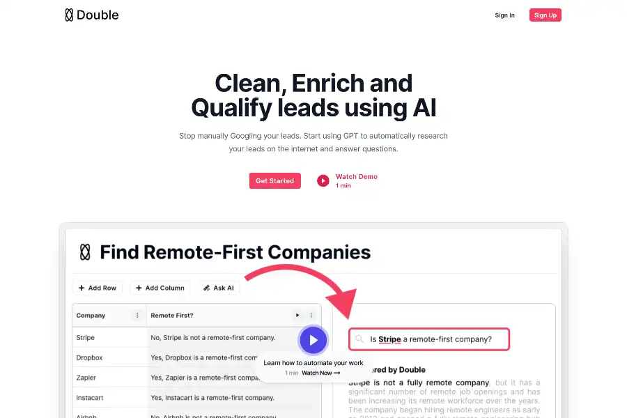 Double: AI-Powered Prospecting and Hyper-Targeted Outreach Unpacked