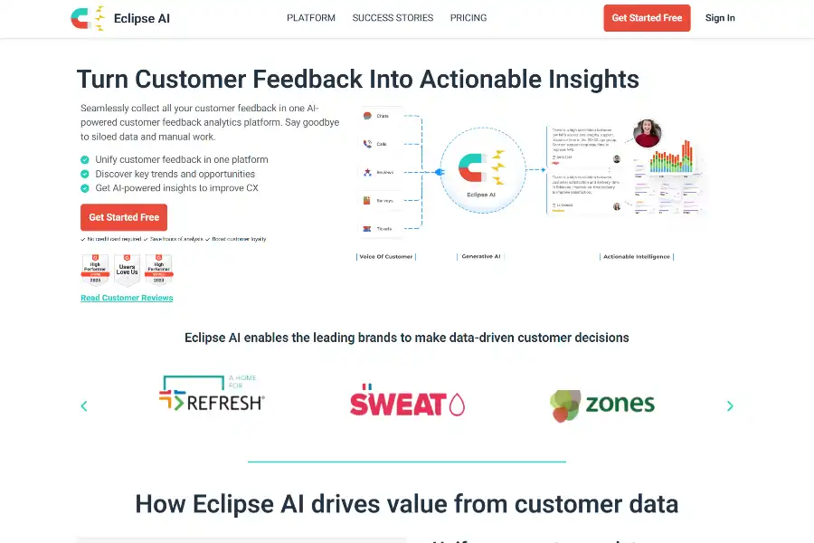 Eclipse AI: Turning the Noise of Customer Feedback into the Signal of Growth