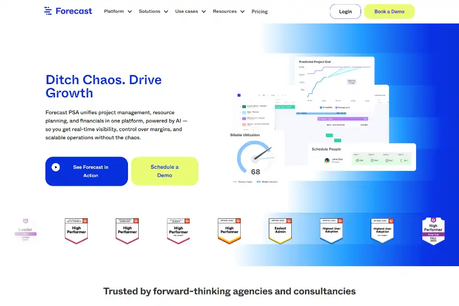 Forecast App: The AI-Driven Revolution in Project & Resource Management