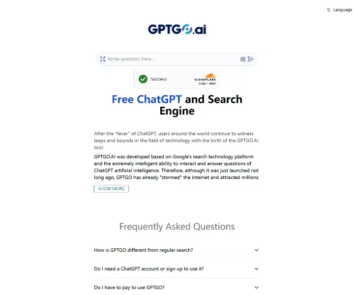 GPTGO-ChatGPT-Free-combined-Search-Engine