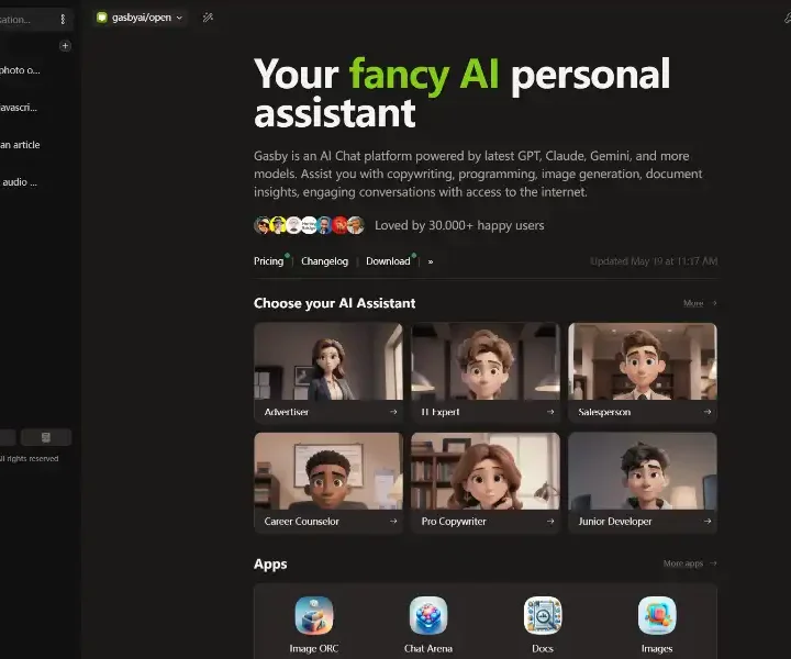 GasbyAI-Your-fancy-AI-perssonal-assistant-
