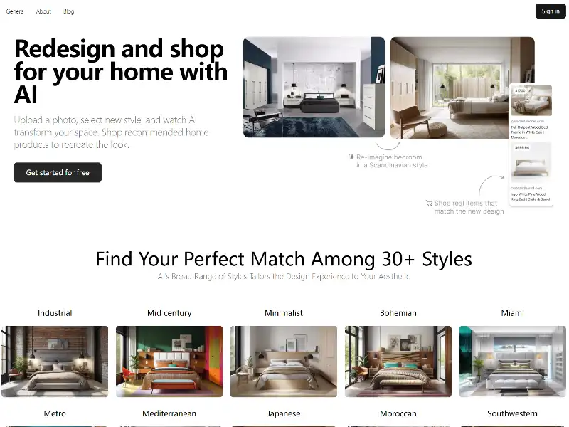 Genera: Revolutionizing Interior Design with AI-Powered Visualization