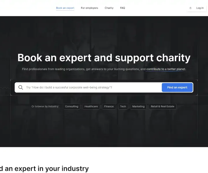 GoReply-Book-an-expert-and-support-charity