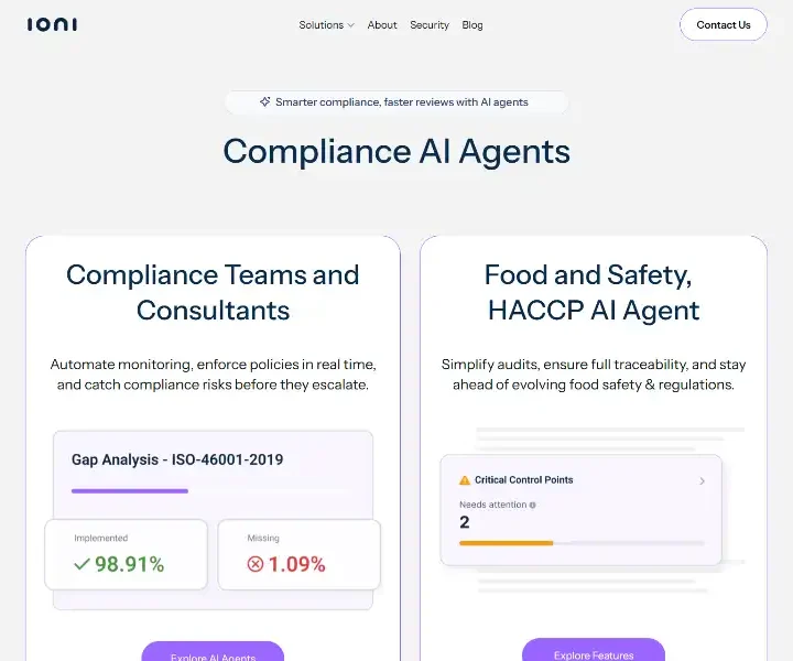 IONI-Compliance-AI-Agents