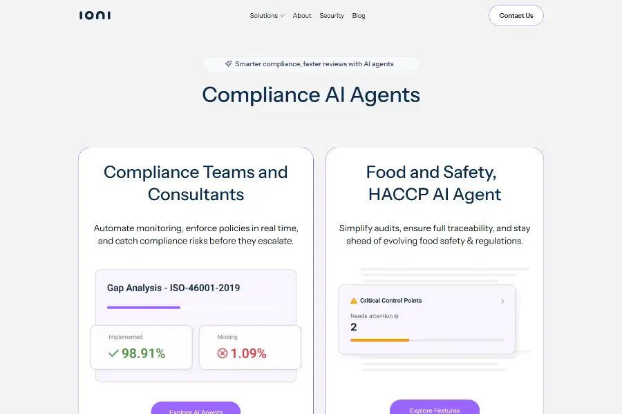 Revolutionize Your Compliance Workflows: 7 Powerful Ways IONI’s AI Agents Slash Risk and Accelerate Audits