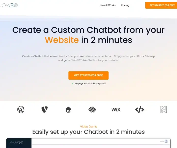 Knowbo-Custom-Chatbot-from-Websites-and-Knowledge-Bases
