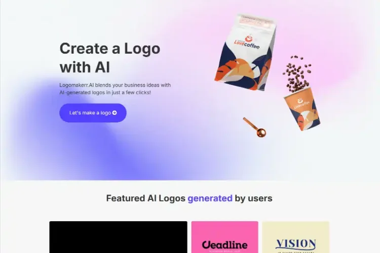 ‌Create Stunning Logos in Minutes with Logomakerr.AI: The Ultimate AI-Powered Logo Generator‌