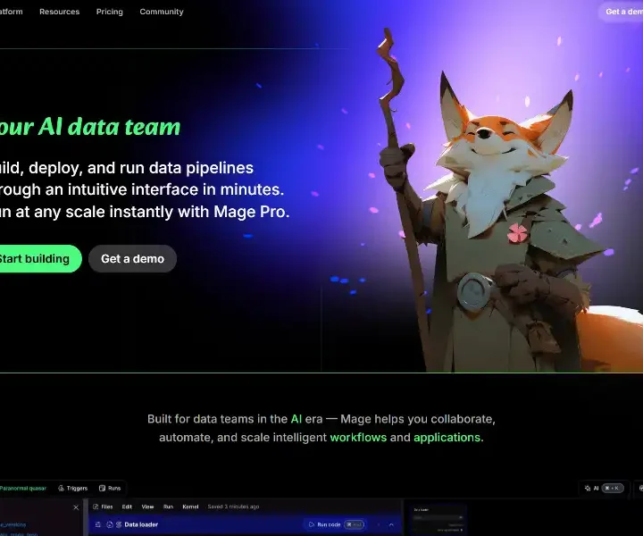 Mage-AI-Magical-Data-Engineering-Workflows-