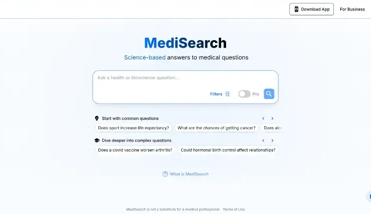 Revolutionary 360° Health Intelligence: How MediSearch Delivers 100% Evidence-Based Answers in Seconds