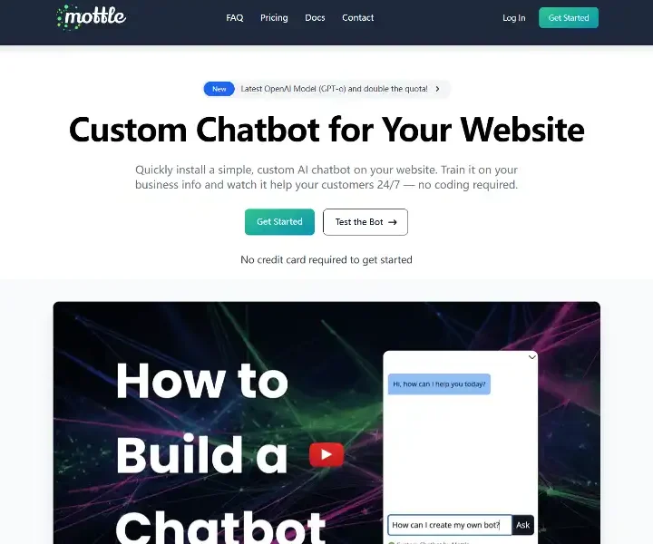 Mottle-Custom-ChatGPT-for-Your-Website