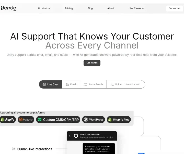 PandaChat-AI-Support-That-Knows-Your-Customer