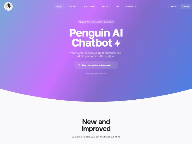 Penguin AI: Your All-in-One Creative Playground