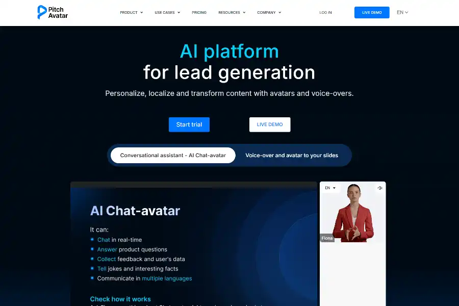 Pitch Avatar: The AI-Powered Engine Turning Every Slide into a Lead-Generating Sales Rep