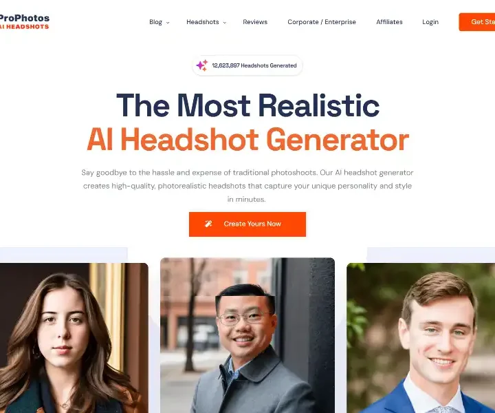 ProPhotos-The-1-Professional-AI-Headshot-Generator