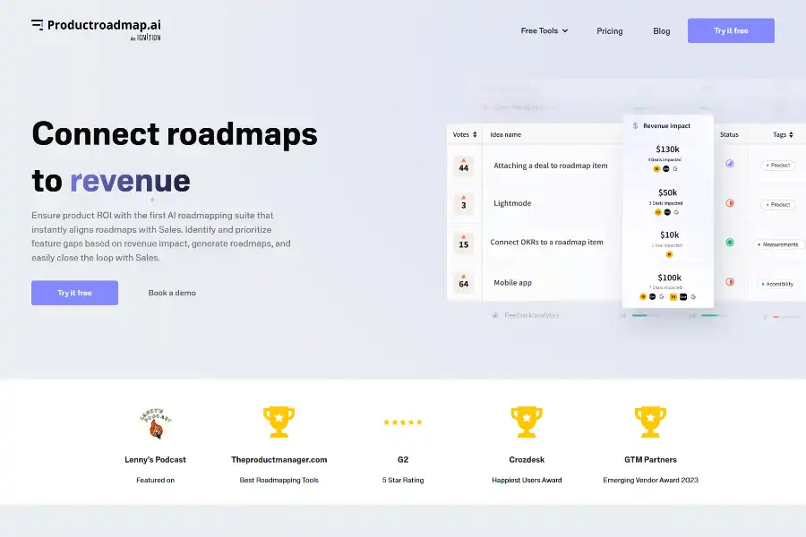 Skyrocket Product-Led Growth: 7 Powerful Ways ProductRoadmap.ai Turns Roadmaps into Revenue Machines