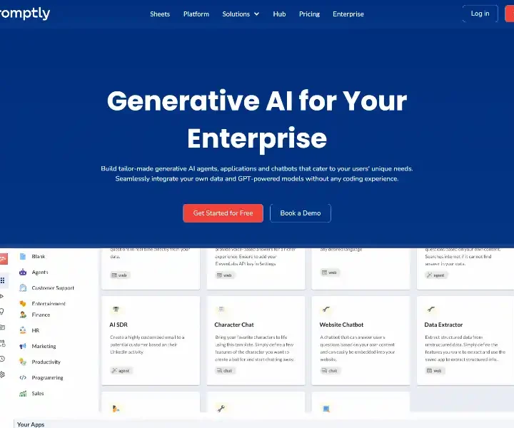 Promptly-Generative-AI-for-Enterprises-No-code-AI-App-Builder