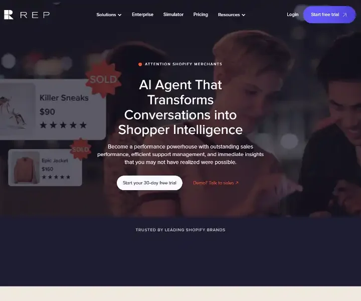 Rep-AI-eCommerce-Shopping-AI-Agent-Shopify-AI-Sales-Chatbot