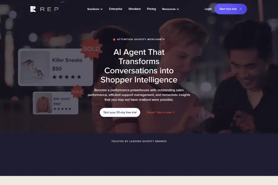 Rep AI: The Future of eCommerce Sales and Support