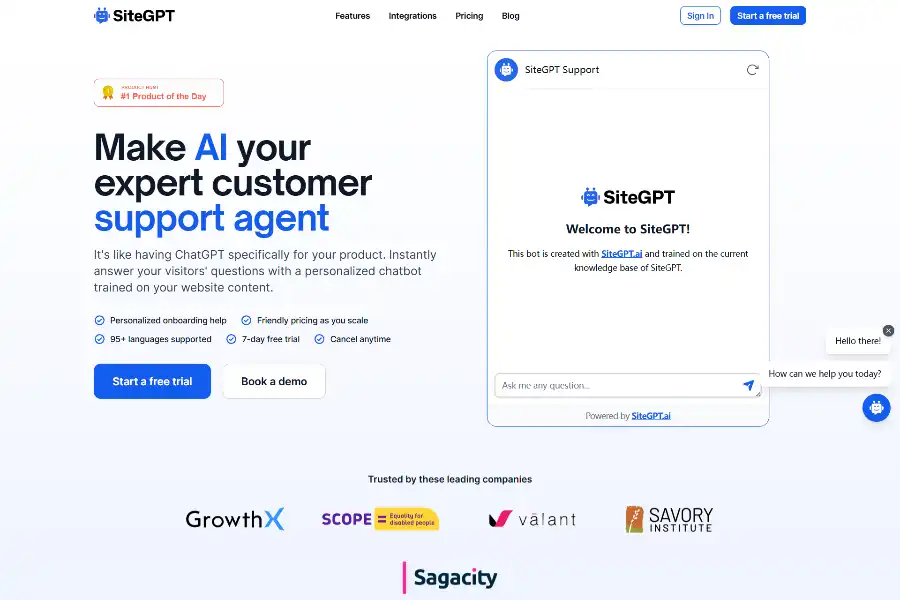7 Game-Changing Powers of SiteGPT That Slash Customer Support Costs by 80% Overnight