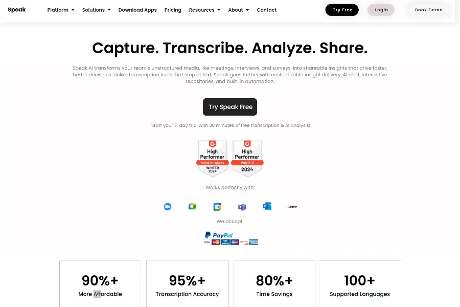 Revolutionize Your Research Workflow: 7 Powerful Ways Speak AI Delivers 92% Faster Insights and 89% Lower Costs
