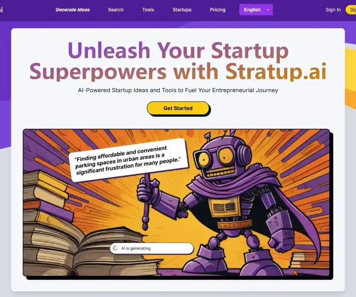 Stratup-ai-AI-powered-startup-idea-generator