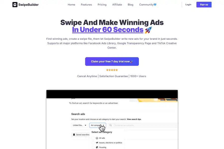 Revolutionary 7-Step Breakthrough: How SwipeBuilder.io Unleashes AI-Powered Ad Domination Across TikTok, Meta & Google in 2025