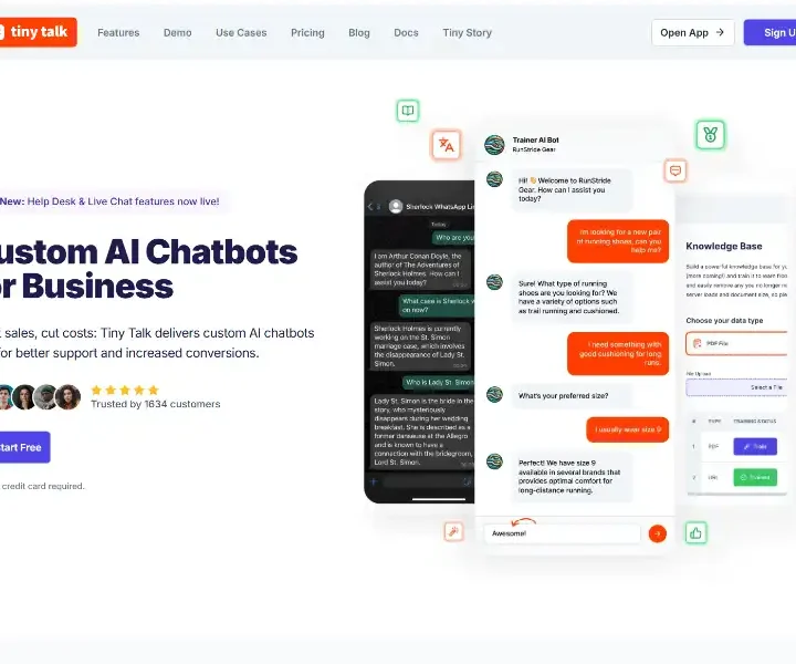 Tiny-Talk-AI-–-Custom-AI-Chatbots-for-Business