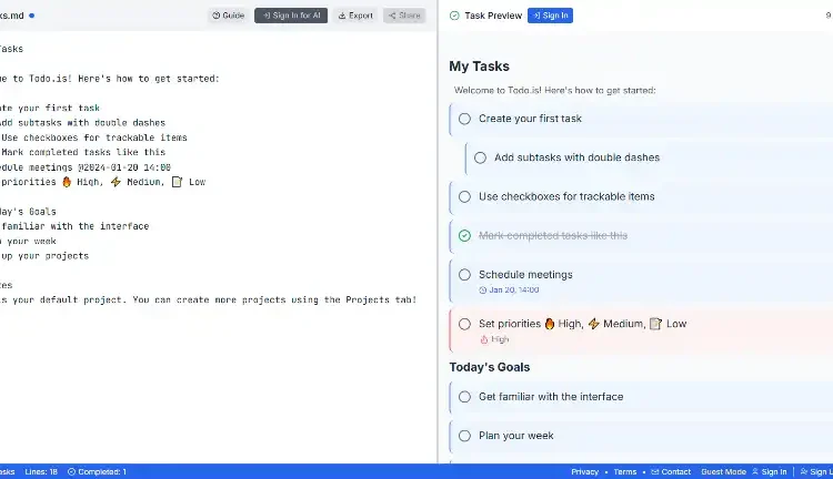 Todo.is: The Definitive Guide to AI-Driven Productivity and Project Management