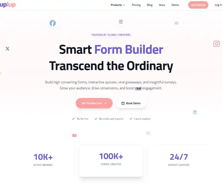 Uplup-Free-Online-Form-Quiz-and-Contest-Builder
