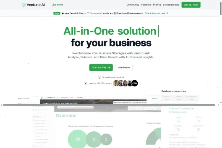 VenturusAI: Revolutionizing Business Idea Validation and Collaboration