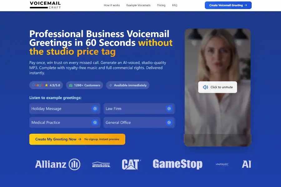 Unlock 3X Callbacks with the Ultimate 2025 Voicemail Greeting Generator—VoiceMailCraft