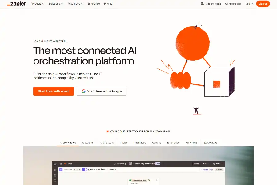 Zapier: The No-Code Operating System for AI-Powered Automation