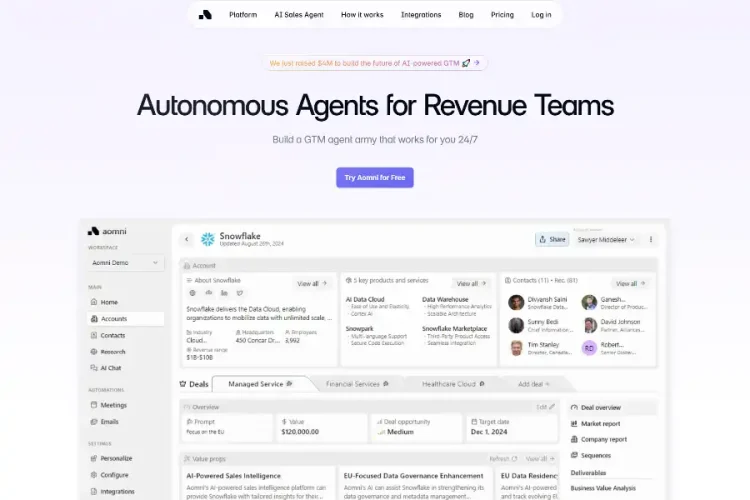 7 Game-Changing Ways Aomni’s AI Supercharges Sales Teams and Skyrockets Revenue