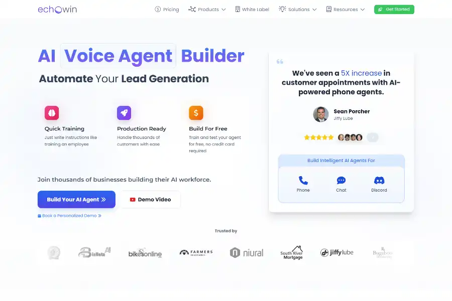 echowin: The No-Code AI Voice Agent Builder That Puts Enterprise-Grade Conversational AI in Everyone’s Hands