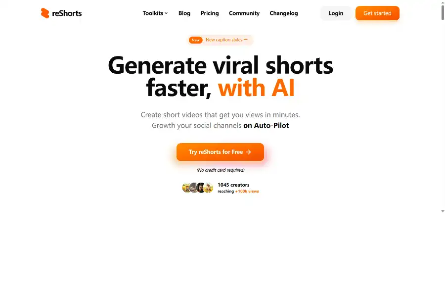 Unlock 5 Explosive Growth Hacks: How reShorts AI Delivers 10X Viral Shorts on Autopilot