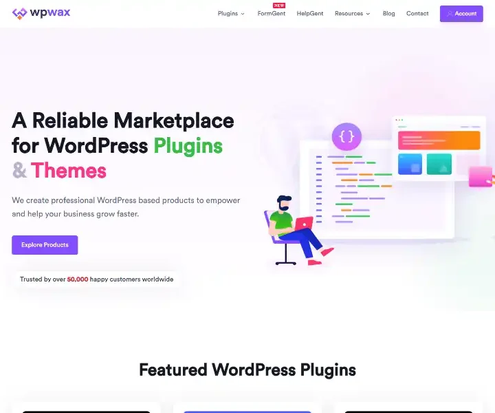 wpWax-A-Reliable-Dedicated-Marketplace-for-WordPress