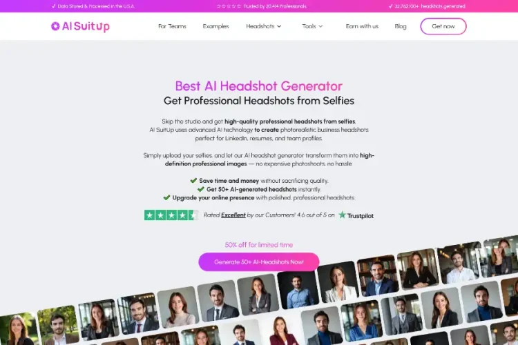 Unlock 5 Stunning Professional Headshots in 1 Hour with AI SuitUp—The Ultimate AI Headshot Generator Review 2025