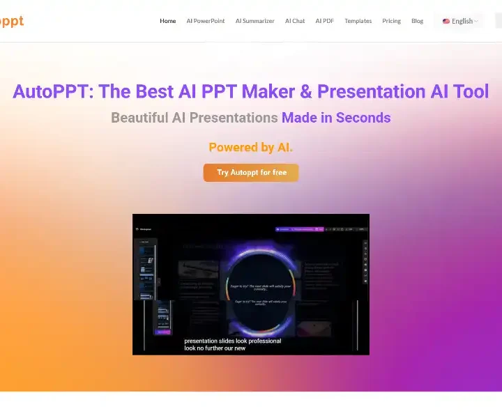 Autoppt-AI-PowerPoint-Generator-for-Stunning-AI-Presentations