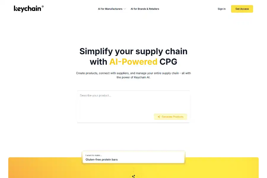 Revolutionary AI Platform Keychain Secures $30M to Transform CPG Manufacturing: 7 Game-Changing Features You Must Know