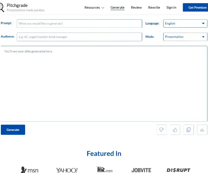 PitchGrade-AI-Pitch-Deck-Generator