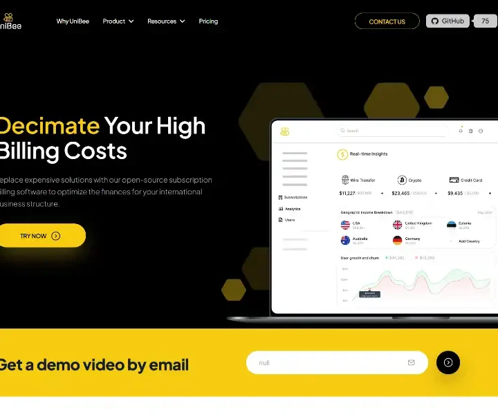 UniBee-Open-Source-Billing-and-Payment-Management-Software