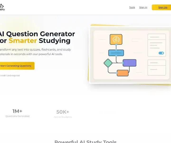 Yippity-AI-Question-Generator-Create-Multiple-Choice-True-False-Questions-Study-Tools
