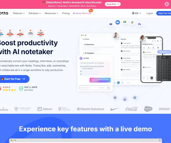 notta-AI-Note-Taker-FREE-AI-Transcription